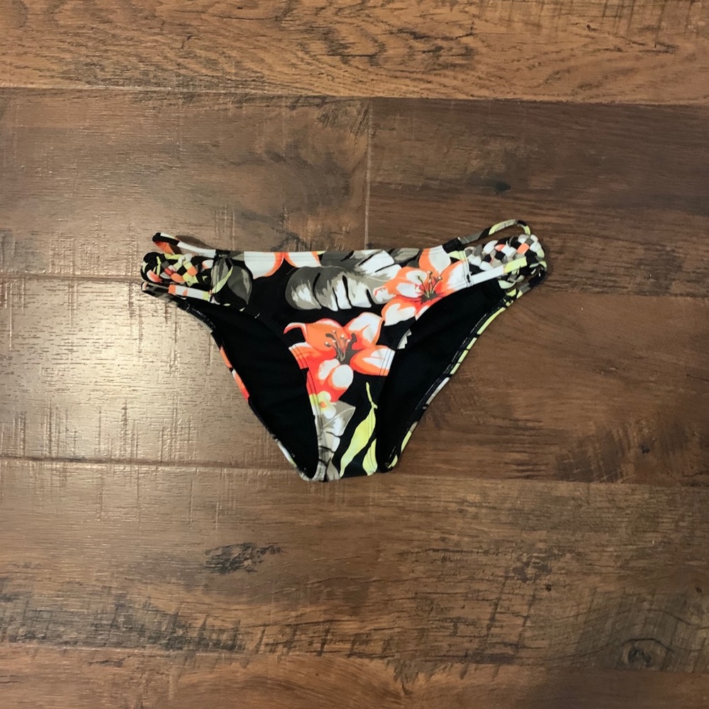 Hollister floral bikini bottoms